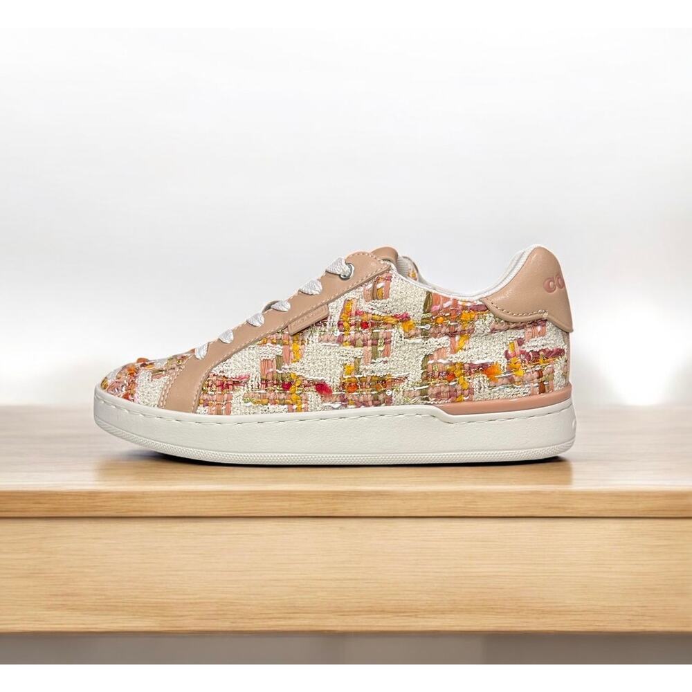 Coach C9934 Lowline Low Top Tweed Sneaker Size 6.5B - Picture 2 of 11